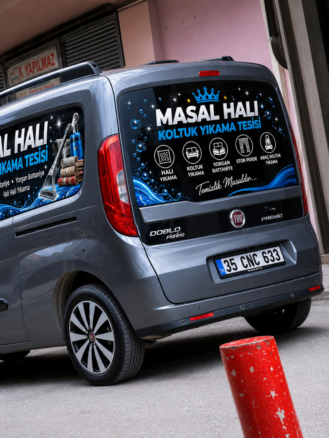 Masal Halı Yıkama araç giydirme